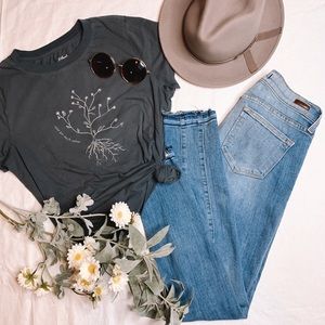 Principle light wash jeans